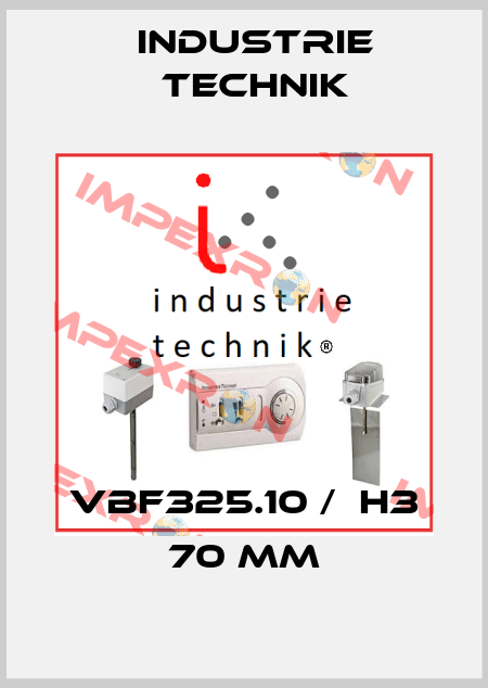 VBF325.10 /  H3 70 mm Industrie Technik