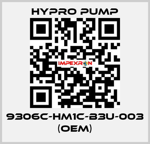 9306C-HM1C-B3U-003 (OEM) Hypro Pump