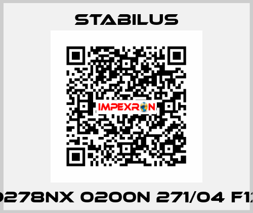 9278NX 0200N 271/04 F13 Stabilus
