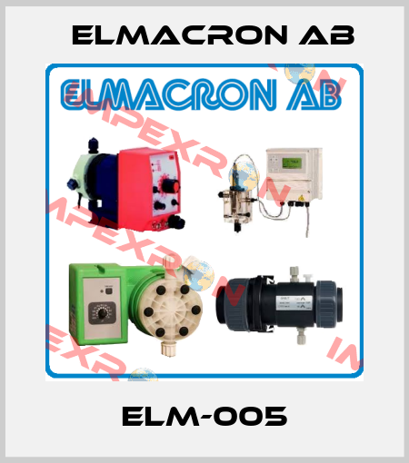 ELM-005 Elmacron AB