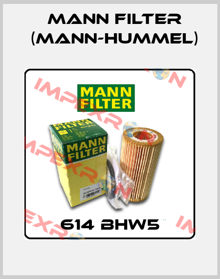 614 BHW5 Mann Filter (Mann-Hummel)