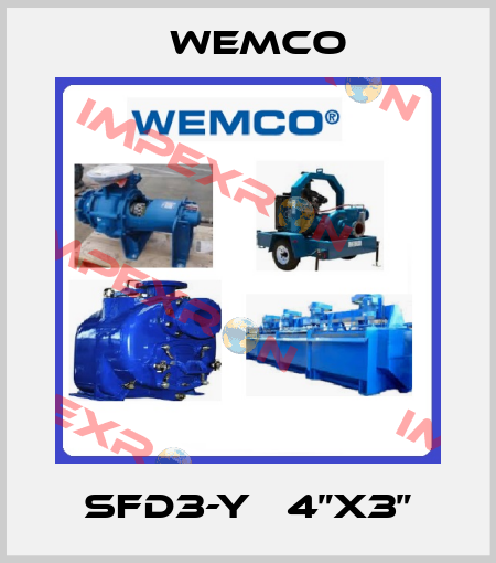 SFD3-Y   4”x3” Wemco