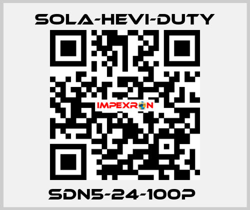 SDN5-24-100P  Sola-Hevi-Duty