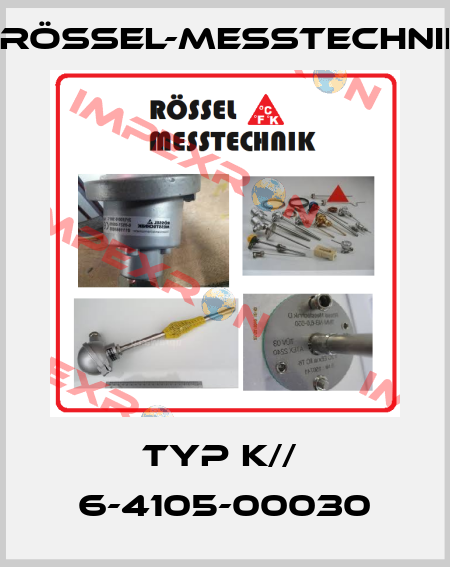 Typ K//  6-4105-00030 Rössel-Messtechnik