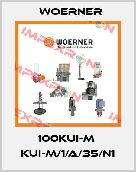 100KUI-M  KUI-M/1/A/35/N1 Woerner