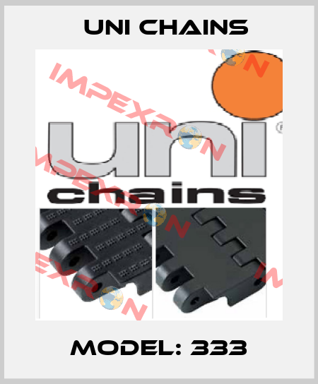 Model: 333 Uni Chains