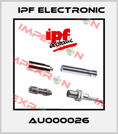 AU000026 IPF Electronic