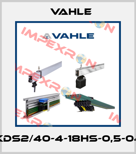 SA-KDS2/40-4-18HS-0,5-04-04 Vahle