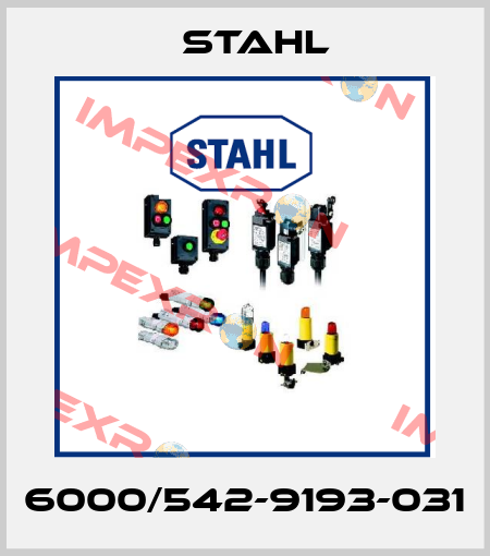 6000/542-9193-031 Stahl