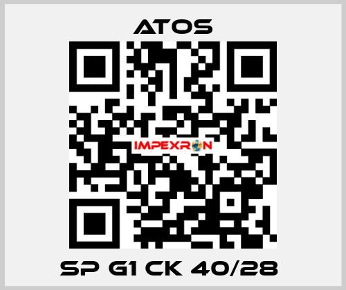 SP G1 CK 40/28  Atos