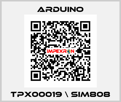 TPX00019 \ SIM808 Arduino