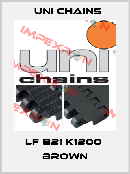 LF 821 K1200  Brown Uni Chains