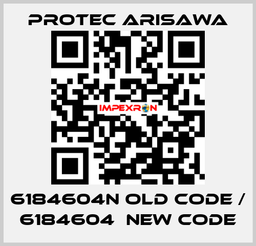 6184604N old code / 6184604  new code Protec Arisawa