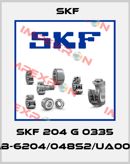 SKF 204 G 0335 BMB-6204/048S2/UA002A Skf