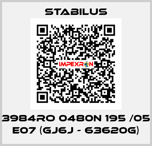 3984RO 0480N 195 /05 E07 (GJ6J - 63620G) Stabilus
