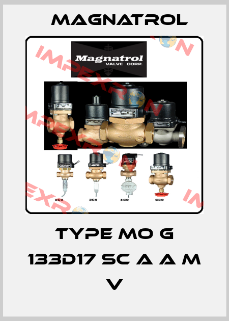 TYPE MO G 133D17 SC A A M V Magnatrol