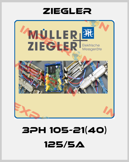 3PH 105-21(40) 125/5A Ziegler