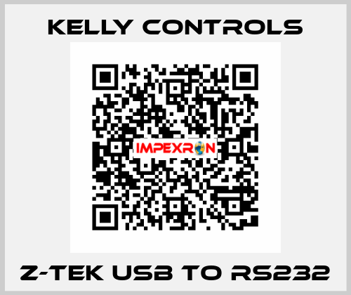 Z-TEK USB TO RS232 Kelly Controls