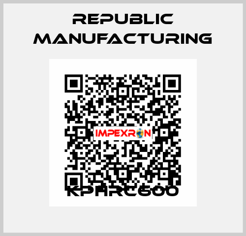 KPHRC600 Republic Manufacturing
