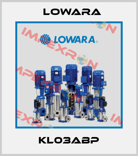 KL03ABP Lowara