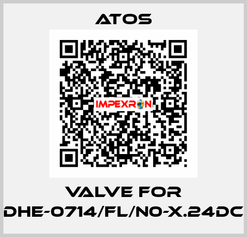 Valve for DHE-0714/Fl/N0-X.24DC Atos