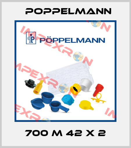 700 M 42 x 2 Poppelmann