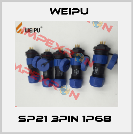 SP21 3PIN 1P68  Weipu
