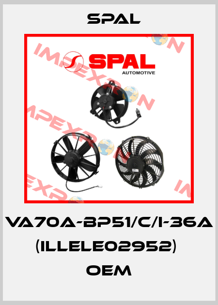 VA70A-BP51/C/I-36A (ILLELE02952)  oem SPAL