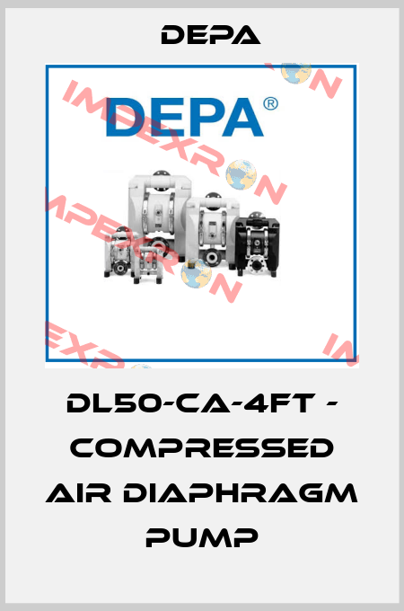 DL50-CA-4FT - Compressed air diaphragm pump Depa