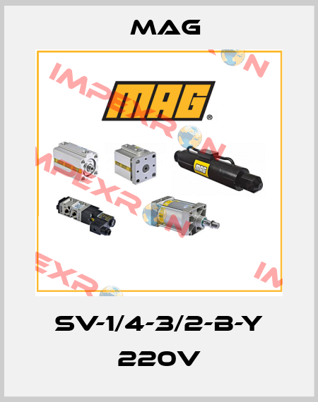 SV-1/4-3/2-B-Y 220V Mag