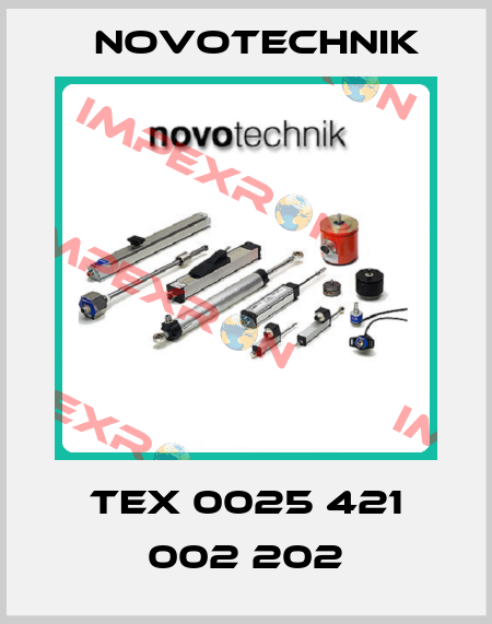TEX 0025 421 002 202 Novotechnik
