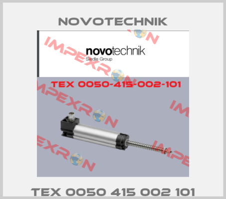 TEX 0050 415 002 101 Novotechnik