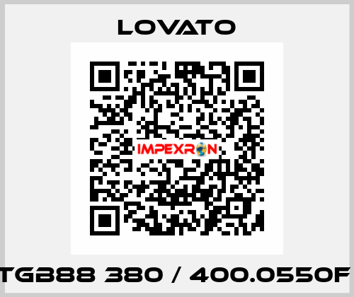 TGB88 380 / 400.0550F  Lovato