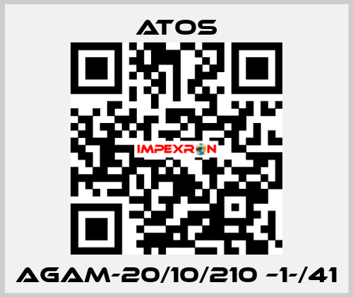 AGAM-20/10/210 –1-/41 Atos