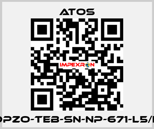 DPZO-TEB-SN-NP-671-L5/E Atos