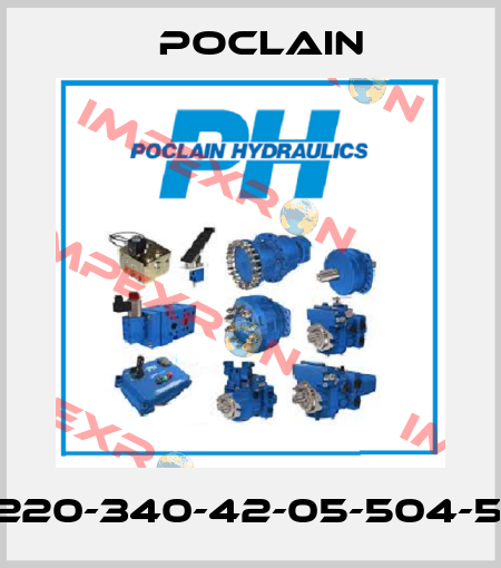VB-220-340-42-05-504-5000 Poclain