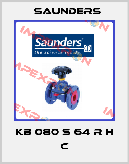 KB 080 S 64 R H C Saunders