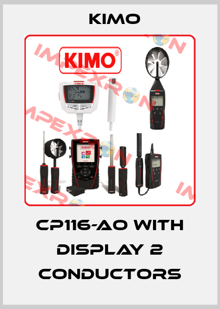 CP116-AO with display 2 conductors KIMO