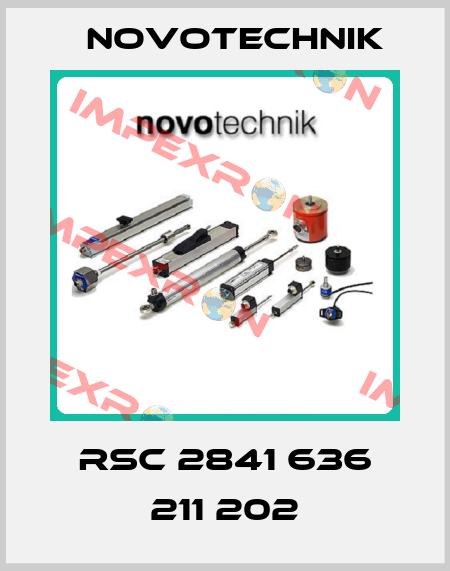 RSC 2841 636 211 202 Novotechnik