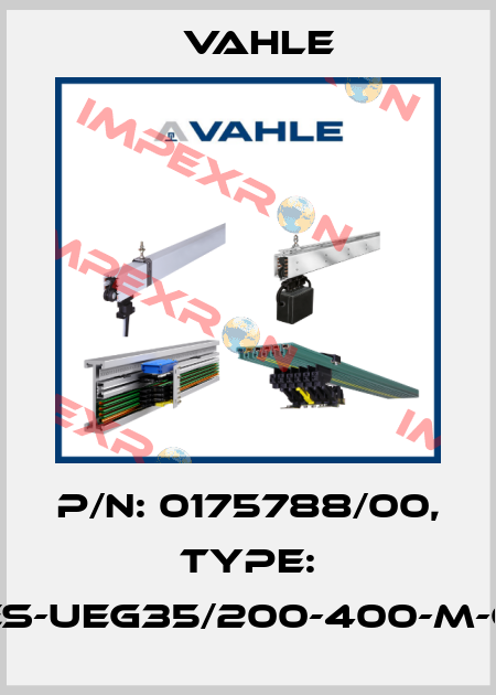 P/n: 0175788/00, Type: ES-UEG35/200-400-M-C Vahle