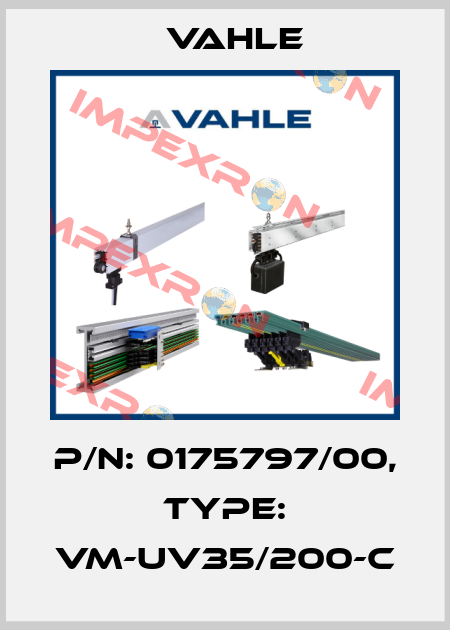 P/n: 0175797/00, Type: VM-UV35/200-C Vahle