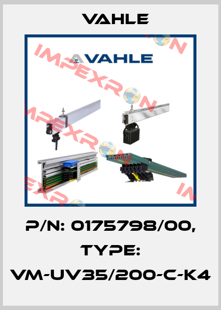 P/n: 0175798/00, Type: VM-UV35/200-C-K4 Vahle