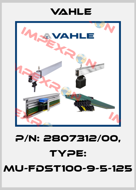 P/n: 2807312/00, Type: MU-FDST100-9-5-125 Vahle
