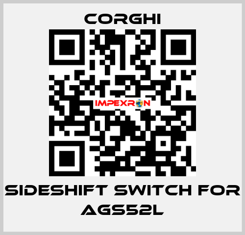 sideshift switch for AGS52L Corghi