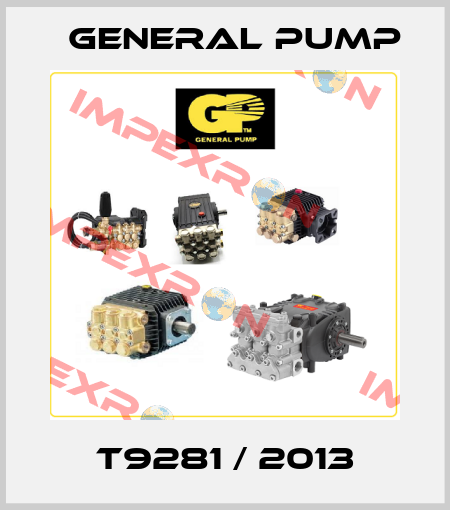 T9281 / 2013 General Pump