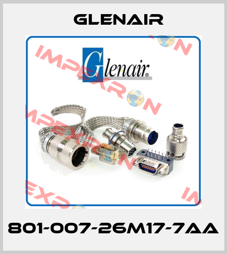 801-007-26M17-7AA Glenair