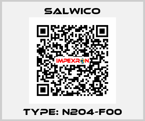 Type: N204-F00 Salwico