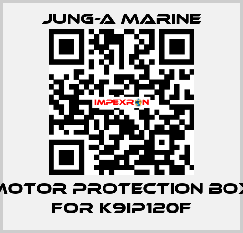 motor protection box for K9IP120F JUNG-A MARINE