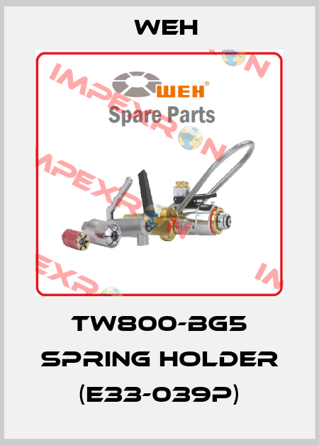 TW800-BG5 SPRING HOLDER (E33-039P) Weh
