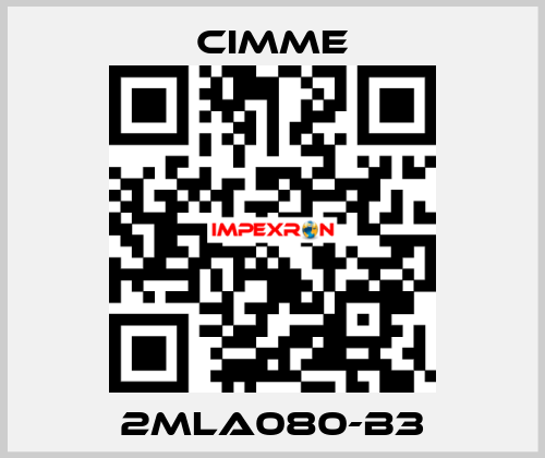 2MLA080-B3 Cimme